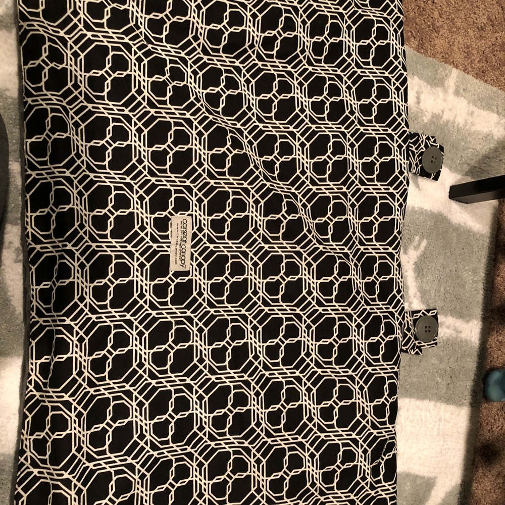 Car seat canopy.